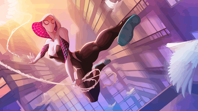 Chiêm ngưỡng bộ ảnh cosplay Spider-Gwen xuất thần của Shirogane-sama - Ảnh 1.