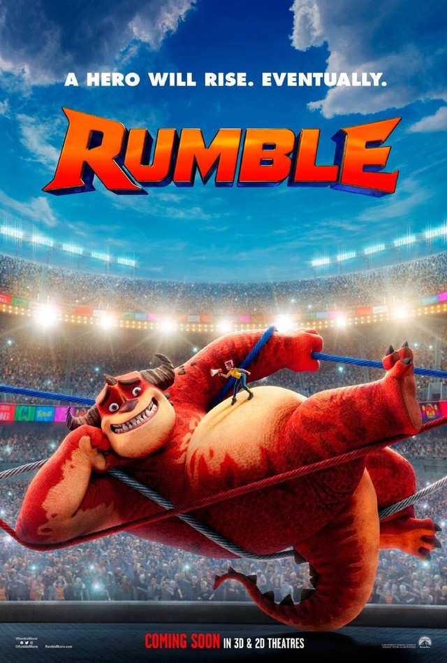 Rumble - Siêu phẩm hoạt hình Tết 2021 tung trailer, quái vật hóa đô vật so tài đầy hấp dẫn - Ảnh 5.