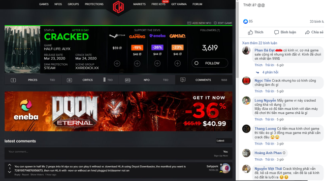 Half-Life: Alyx xuất hiện crack, tuy nhiên game thủ Việt vẫn lắc đầu ngao ngán vì không chơi được - Ảnh 1.