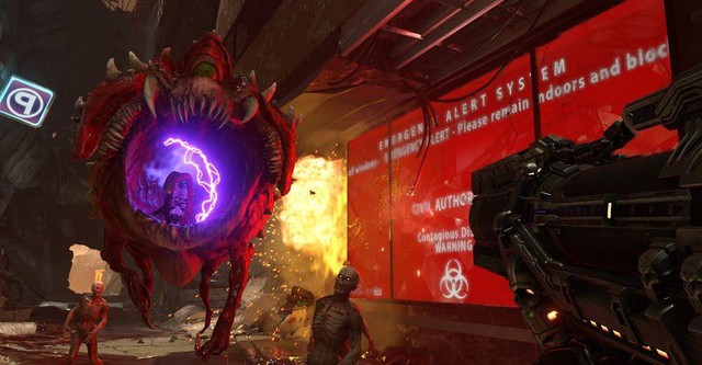 Cùng với phần mềm Cheat Engine, bây giờ DOOM Eternal đã có thể chơi ở góc nhìn thứ 3 - Ảnh 1.