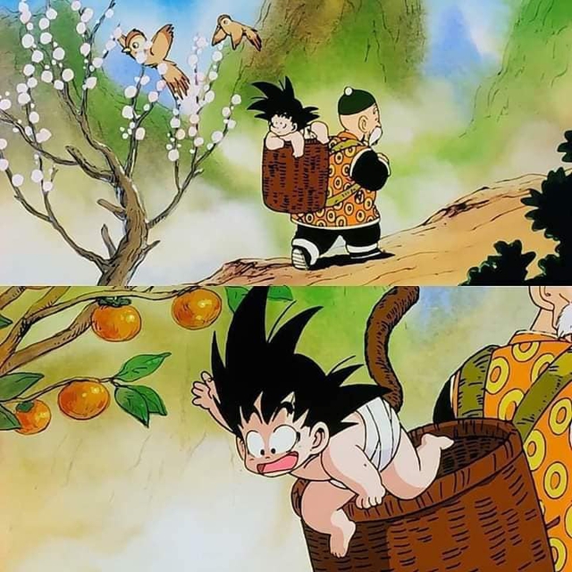 Dragon Ball: Xúc động khi nhìn lại khoảnh khắc Goku được ông nội Gohan chăm sóc lúc nhỏ - Ảnh 3.