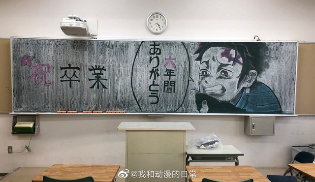 Siêu đỉnh, vẽ tranh Kimetsu no Yaiba trên bảng phấn, tất cả đều là tuyệt phẩm - Ảnh 20.