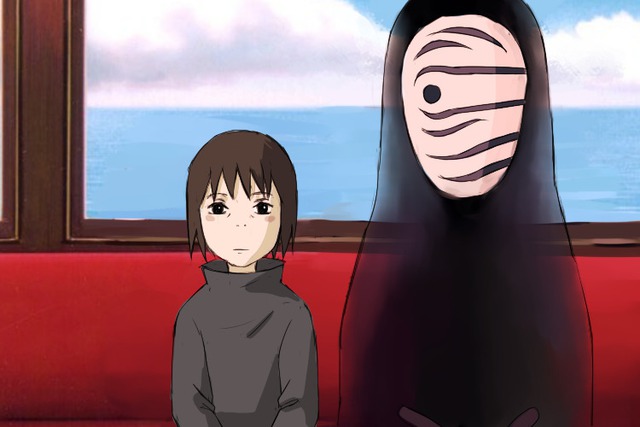 Giật mình khi thấy Narto và đồng bọn gia nhập thế giới Ghibli, Sakura hóa cô bé Chihiro - Ảnh 5.