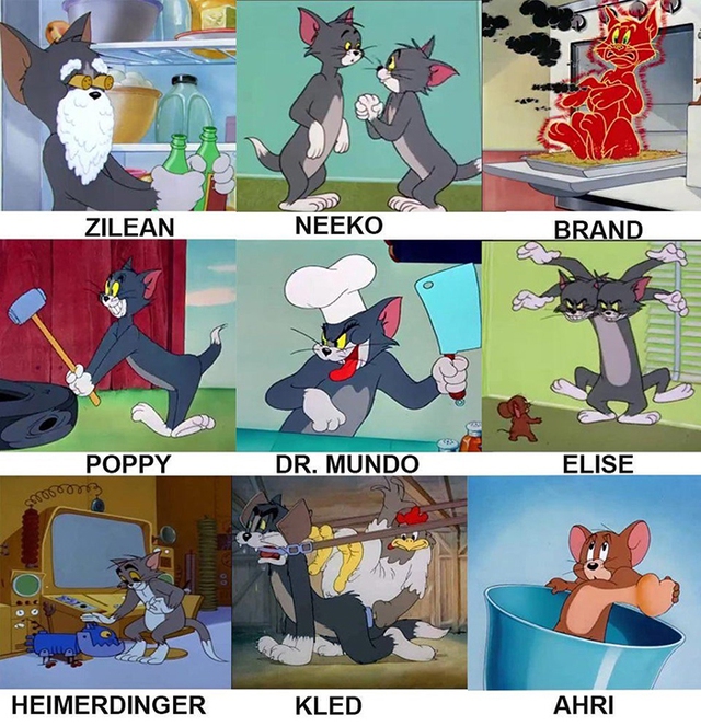 Phì cười với loạt ảnh cosplay LMHT phiên bản... Tom và Jerry - Ảnh 8.