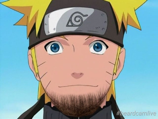 Hoảng hốt khi thấy các nhân vật trong Naruto để râu quai nón, ngài Hokage đệ Thất nhìn ngầu bá cháy - Ảnh 1.