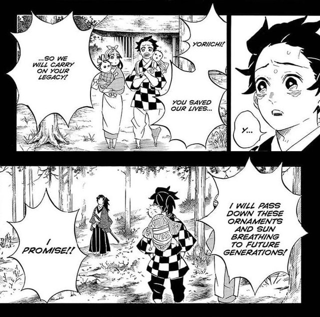 Kimetsu no Yaiba: Được coi là thần nhân, thế mà quá khứ của Yoriichi chỉ toàn nỗi đau  - Ảnh 6.