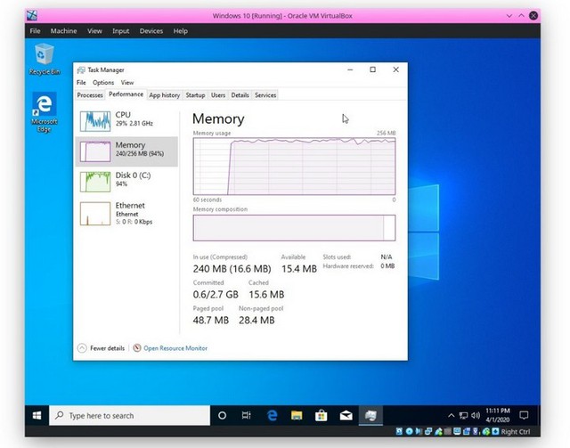 Không thể tin nổi, có thể chạy Windows 10 trên máy tính Ram chỉ 192MB - Ảnh 3.