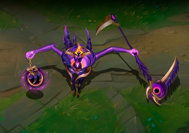 Nghĩ Fiddlesticks mới chưa đủ kinh dị, game thủ tự tay thiết kế skin Hắc Tinh - Nỗi sợ hãi bao trùm vũ trụ - Ảnh 3. Nghĩ Fiddlesticks mới chưa đủ kinh dị, game thủ tự tay thiết kế skin Hắc Tinh - Nỗi sợ hãi bao trùm vũ trụ - Ảnh 3.