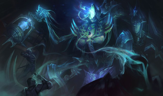 Nghĩ Fiddlesticks mới chưa đủ kinh dị, game thủ tự tay thiết kế skin Hắc Tinh - Nỗi sợ hãi bao trùm vũ trụ - Ảnh 1. Nghĩ Fiddlesticks mới chưa đủ kinh dị, game thủ tự tay thiết kế skin Hắc Tinh - Nỗi sợ hãi bao trùm vũ trụ - Ảnh 1.