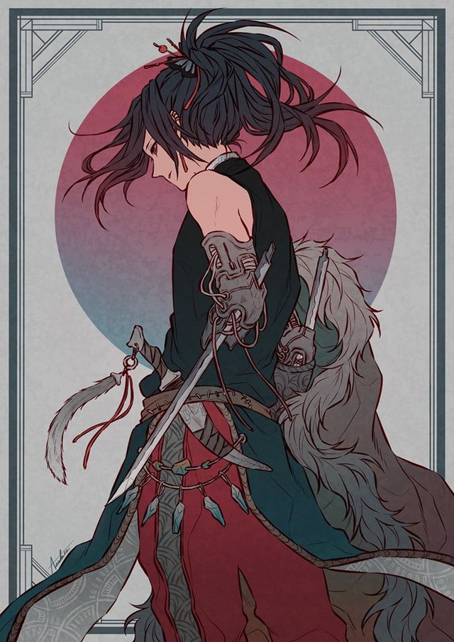 Mãn nhãn khi ngắm loạt fan art về anh chàng bị mất 48 bộ phận cơ thể trong Dororo - Ảnh 2.