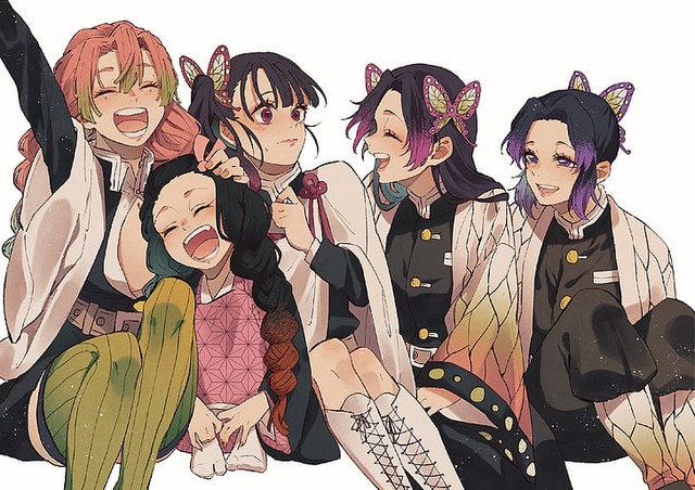 Lạc vào rừng mơ khi ngắm loạt fan art mỹ nhân Kimetsu no Yaiba đẹp lụi tim - Ảnh 16.