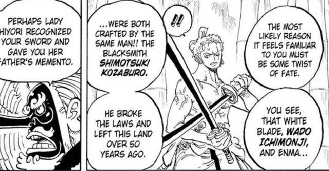 One Piece: Kuina - bạn thanh mai trúc mã của Zoro hóa ra là hậu duệ của tộc Shimotsuki ở Wano - Ảnh 2.