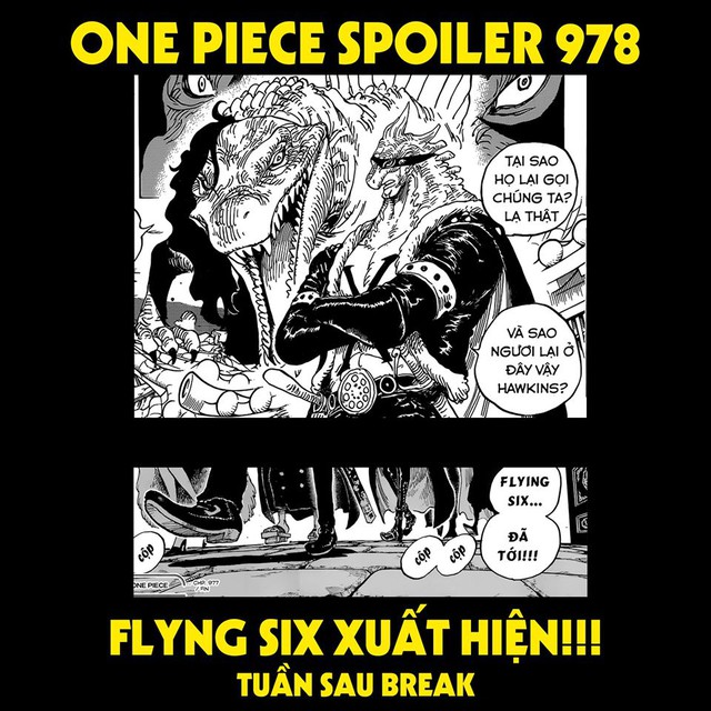 Spoiler One Piece 978 Lucci La Kẻ đeo Mặt Nạ Nằm Trong Flying Six Con At Chủ Bai Mạnh Hơn Bộ Ba Tam Tai Xuất Hiện