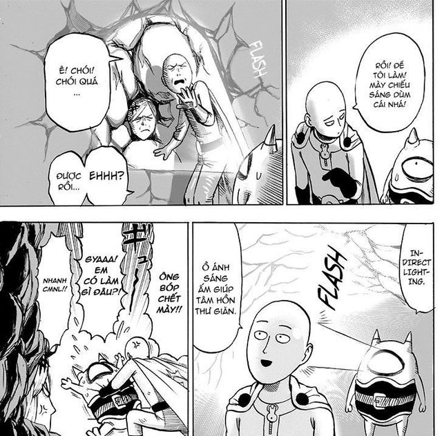 One Punch Man chương 131: Các anh hùng trở lại vòng chiến, Saitama tiếp tục mắc kẹt éo le - Ảnh 5.