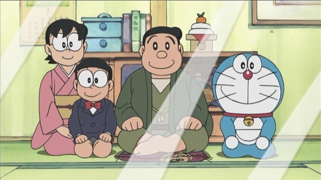 Tự nhiên xuất hiện con mèo máy, thế rốt cuộc ông bà Nobi nghĩ thế nào về Doraemon? - Ảnh 4.