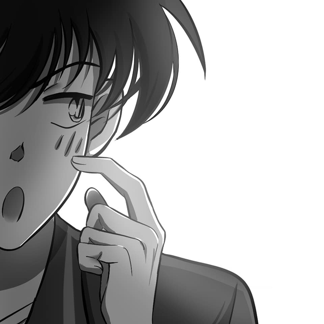 Thám tử lừng danh Conan: Ngắm loạt ảnh đen trắng mùi mẫn giữa Ran và Shinichi - Ảnh 6.