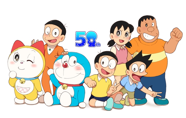 Bộ tranh Doraemon và bè bạn siêu đáng yêu dành cho các fan hâm mộ mèo máy - Ảnh 13.