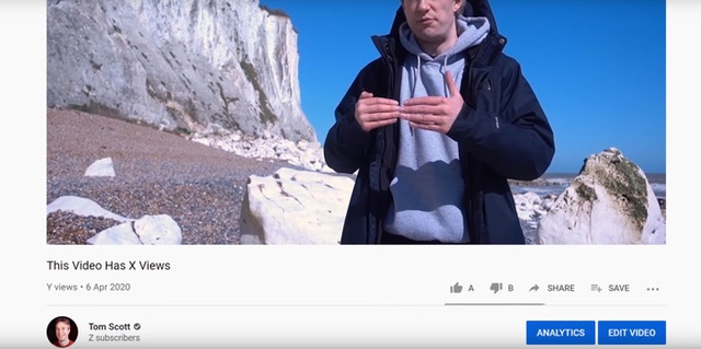 Như trò ảo thuật: Youtuber này tìm được cách đổi tiêu đề video của mình thành số lượt xem theo thời gian thực - Ảnh 3.
