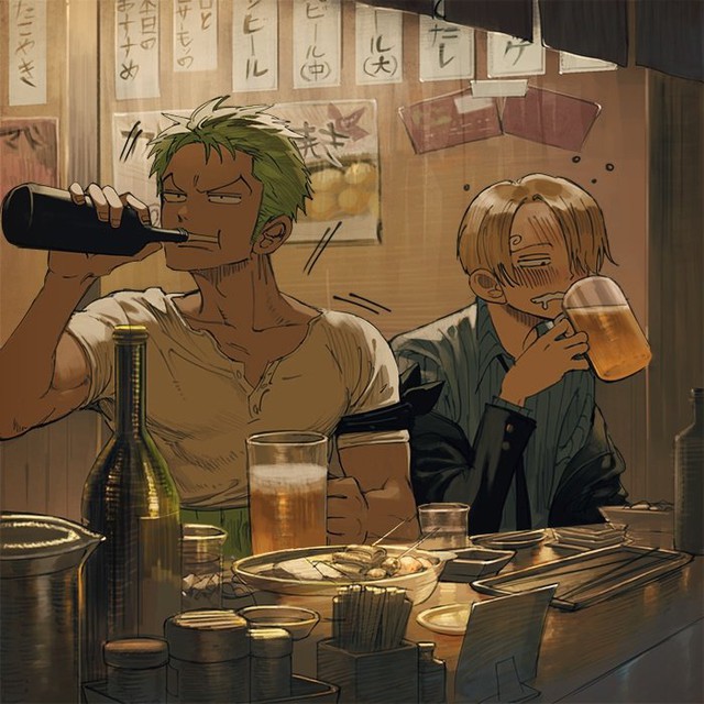 One Piece: Loạt fan art chứng minh Zoro và Sanji như 2 miếng ghép để bù lấp khuyết điểm cho nhau - Ảnh 6.