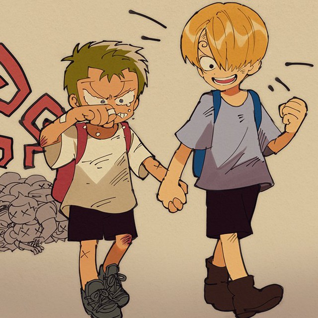 One Piece: Loạt fan art chứng minh Zoro và Sanji như 2 miếng ghép để bù lấp khuyết điểm cho nhau - Ảnh 16.