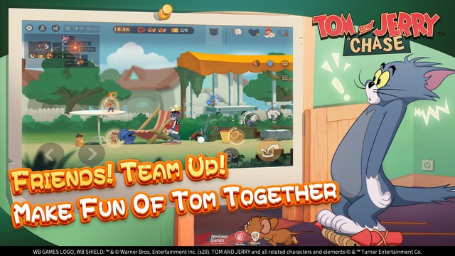 Game sinh tồn đặc biệt Tom and Jerry với lối chơi cực vui và không kém phần hại não - Ảnh 3.