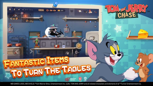 Game sinh tồn đặc biệt Tom and Jerry với lối chơi cực vui và không kém phần hại não - Ảnh 4.