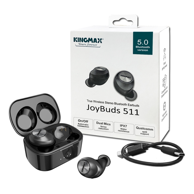 Kingmax ra mắt tai nghe bluetooth JoyBuds511: gọn nhẹ, đầy đủ tính năng cùng giá thành phải chăng - Ảnh 1.