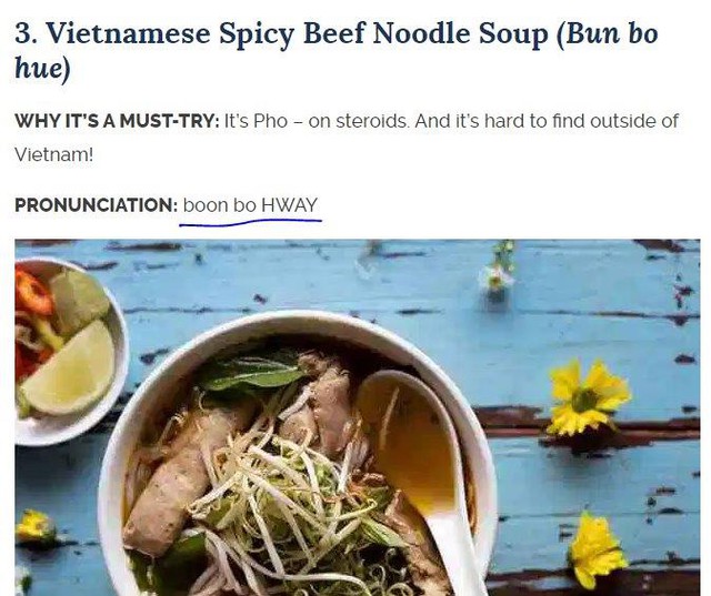 Khám phá những pha phát âm khó đỡ tên món ăn Việt của người nước ngoài - Ảnh 2.