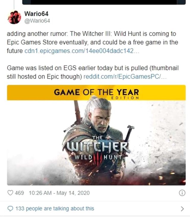 Sau GTA V, đến lượt bom tấn The Witcher 3 được miễn phí ? - Ảnh 2.