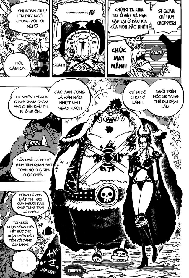 Dự đoan One Piece Chap 980 Con Trai Kaido đụng Mặt Jinbei Luffy Mau Dồn Len Nao Lại Pha Vỡ Kế Hoạch