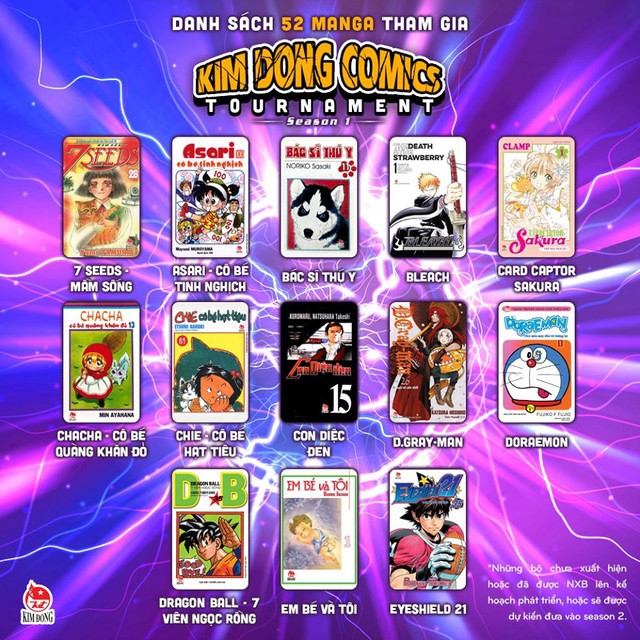 Kim Đồng Comics Tournament - giải đấu hấp dẫn dành cho những bộ manga nổi tiếng nhất tại Việt Nam! - Ảnh 5.