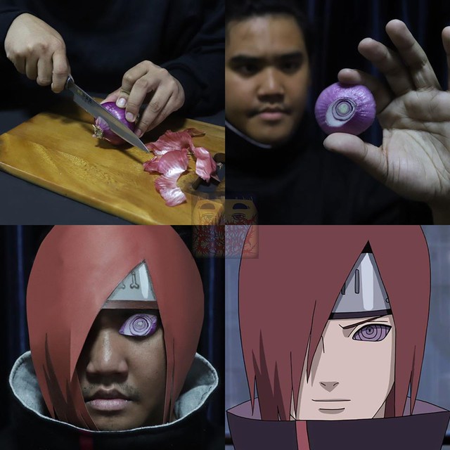 Naruto: Nếu xem đống ảnh dìm hàng của thánh cosplay giá rẻ, đến nhóm Akatsuki cũng phải đội mồ sống lại - Ảnh 9.