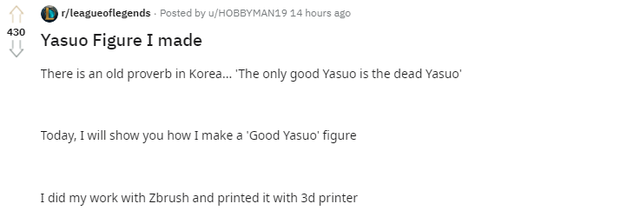 Một game thủ ghét Yasuo tới nỗi làm hẳn tượng đấng đẹp lung linh chỉ để... đập nát cho bõ tức - Ảnh 3.