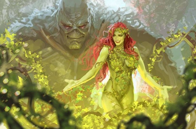 Chiêm ngưỡng 10 tác phẩm fan art tuyệt vời phô diễn nhan sắc nóng bỏng của Poison Ivy- kẻ thù quyến rũ nhất của Batman - Ảnh 3.