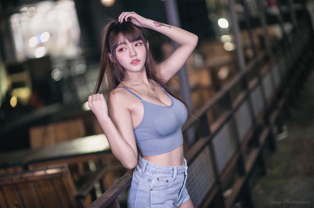 Nổ mắt với thân hình bốc lửa của Lin Xiang - hot streamer nổi tiếng của Đài Loan - Ảnh 6.