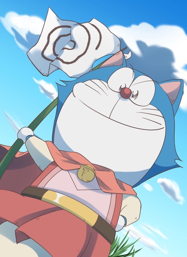 Loạt tranh Doraemon cùng bạn hữu cute hột me dành cho fan cứng của mèo máy - Ảnh 11.