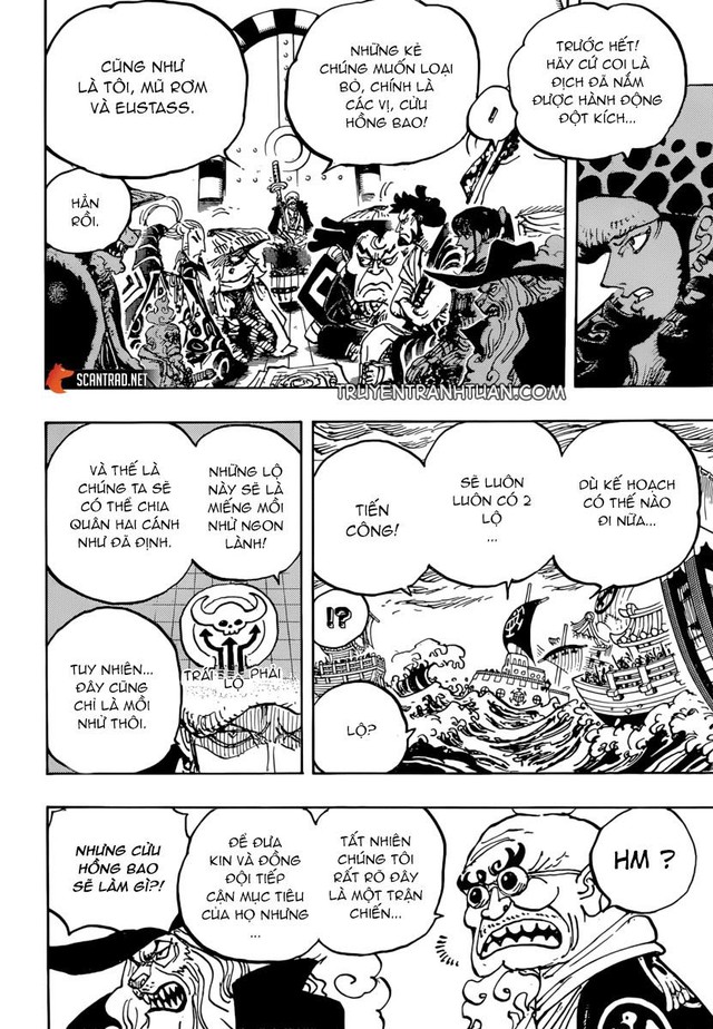 One Piece: Law sẽ sử dụng bộ ba phá kế hoạch để làm mồi nhử giúp phe liên minh đánh bại Kaido? - Ảnh 1.