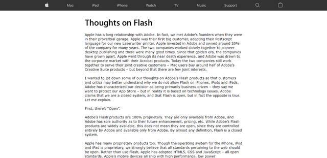 10 năm trước, Steve Jobs đã viết cáo phó cho Adobe Flash và ông đã đúng - Ảnh 2.