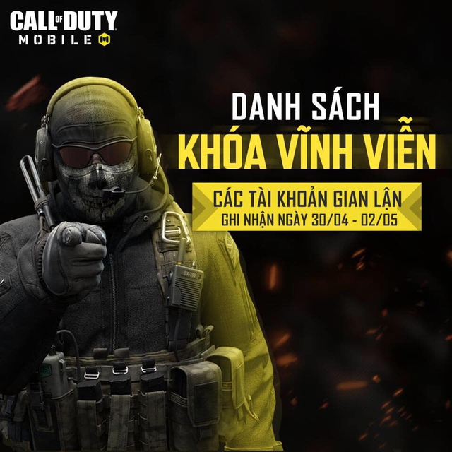 Với động thái cứng rắn này, VNG quyết tâm làm trong sạch môi trường eSports của Call of Duty: Mobile VN - Ảnh 1. Với động thái cứng rắn này, VNG quyết tâm làm trong sạch môi trường eSports của Call of Duty: Mobile VN - Ảnh 1.