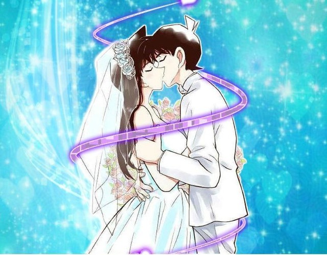 Thám Tử Lừng Danh Conan: Shinichi và Ran xứng lứa vừa đôi trong loạt ảnh cô dâu chú rể mặn mòi - Ảnh 11.