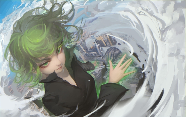 Loạt tranh cực đỉnh về Tatsumaki, nữ ngoại cảm gia mạnh nhất trong thế giới One Punch Man - Ảnh 2.