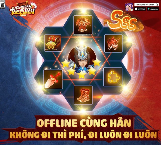 Tưng bừng đón Big Update 3.0, Tam Quốc Tốc Chiến công bố hàng loạt event mới siêu hấp dẫn: Tặng FREE Triệu Vân 5 sao, Offline 2 miền và vô số phần quà cực HOT - Ảnh 5.