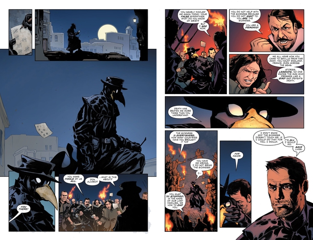 DC hé lộ Hawkman từng là một bác sĩ dịch hạch trong 1 kiếp sống quá khứ - Ảnh 2.