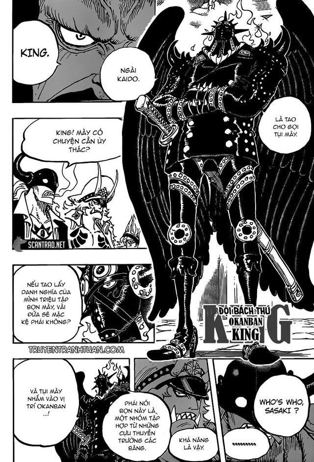 One Piece: Từ một kẻ dám thách thức cả King hỏa hoạn, Tobi Roppo Sasaki đã bị Denjiro làm gỏi như thế nào? - Ảnh 1.
