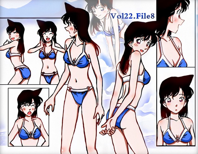 Thám tử lừng danh Conan: Ngắm người yêu Shinichi mặc bikini khoe 3 vòng bốc lửa mà không thể rời mắt - Ảnh 7.