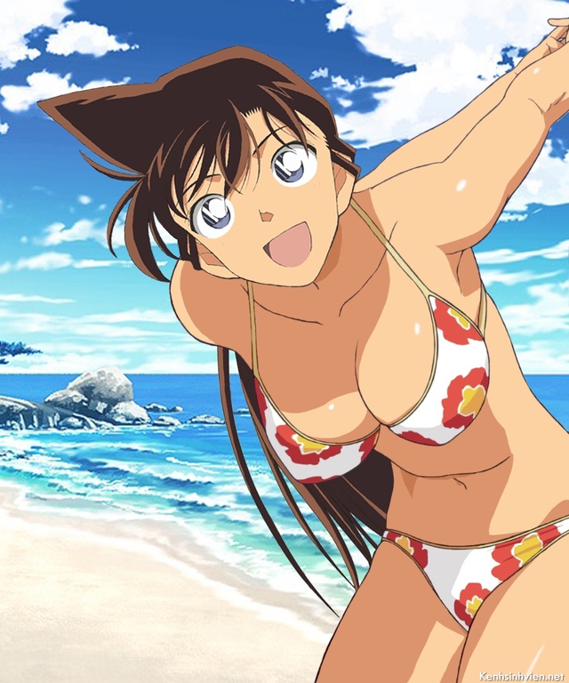 Thám tử lừng danh Conan: Ngắm người yêu Shinichi mặc bikini khoe 3 vòng bốc lửa mà không thể rời mắt - Ảnh 12.