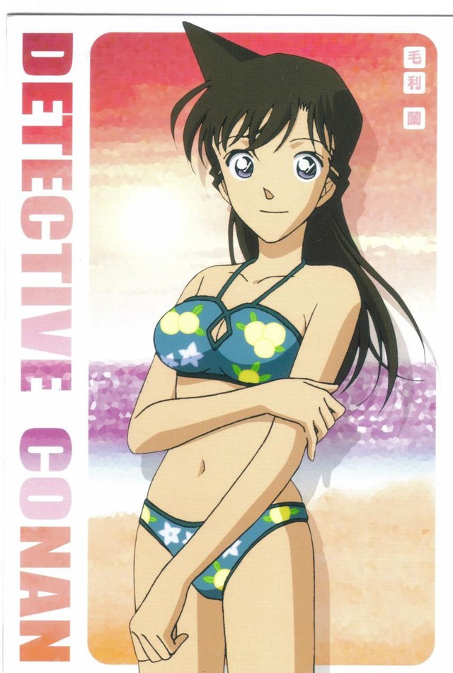 Thám tử lừng danh Conan: Ngắm người yêu Shinichi mặc bikini khoe 3 vòng bốc lửa mà không thể rời mắt - Ảnh 4.