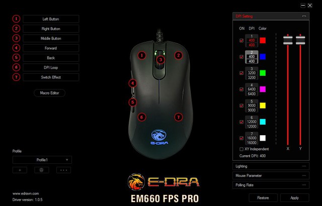 Chuột gaming E-Dra EM660 Pro FPS: Hàng tuyển cho anh em yêu thích game bắn súng - Ảnh 5.