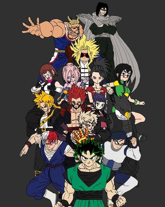 My Hero Academia: 10 tác phẩm tuyệt vời được vẽ theo phong cách anime khác nhau, cái nào cũng thần thái ngút trời - Ảnh 5.