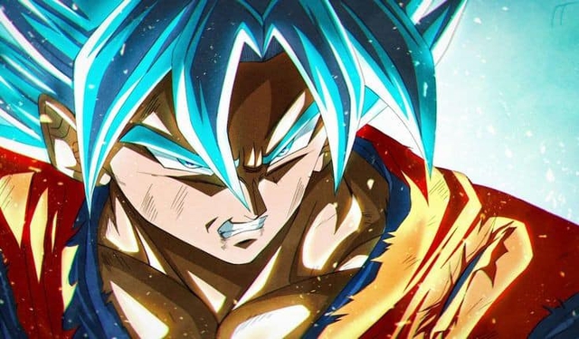 Dragon Ball: Các nghệ sĩ rủ nhau remake lại một phân cảnh Goku ở trạng thái Super Saiyan Blue, nhìn chỉ thấy trất - Ảnh 6.